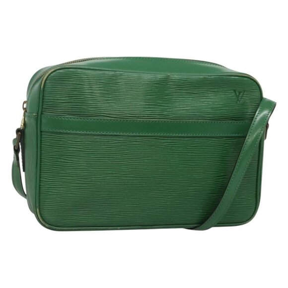 LOUIS VUITTON Epi Trocadero 27 Shoulder Bag Green LV Auth - Picture 1 of 16